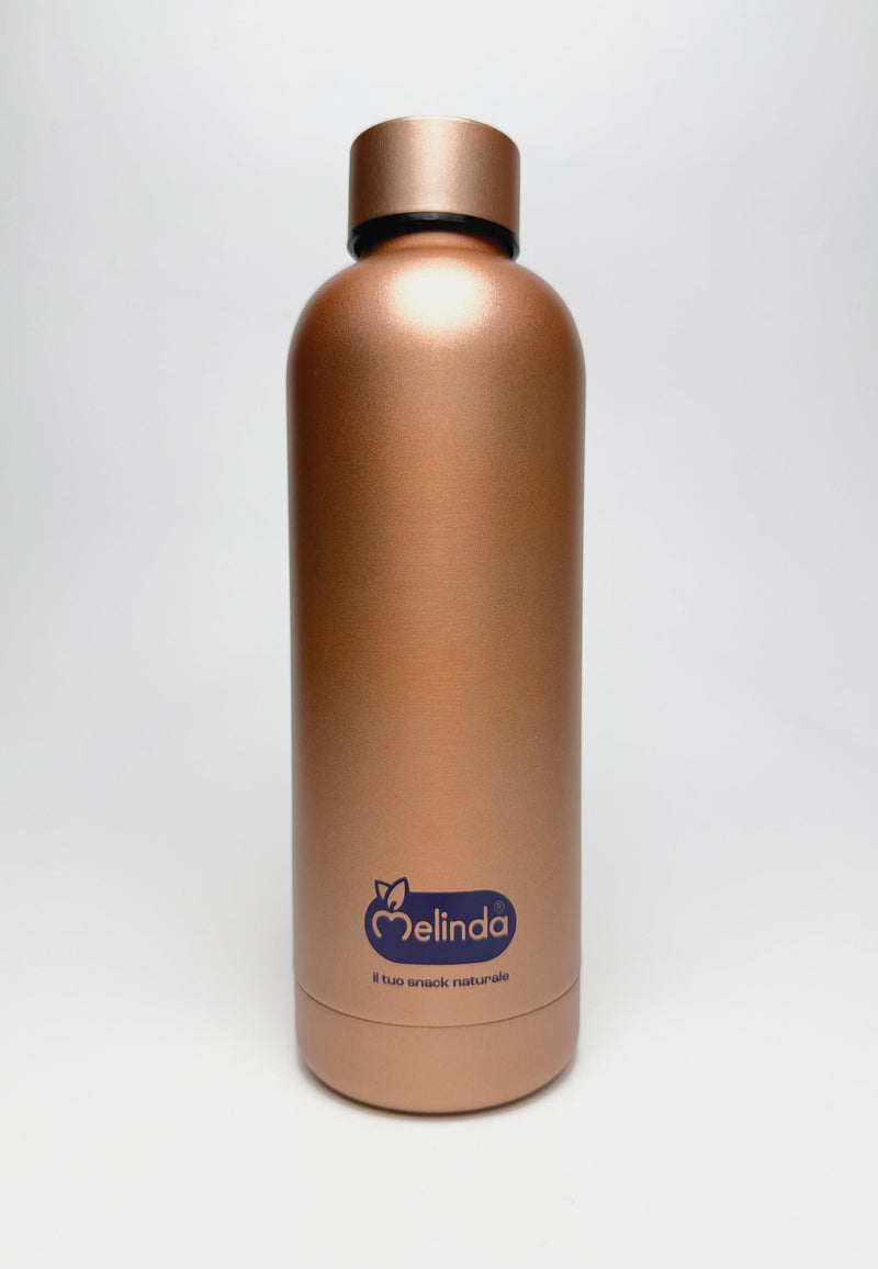 Borraccia Melinda color bronzo vista frontale