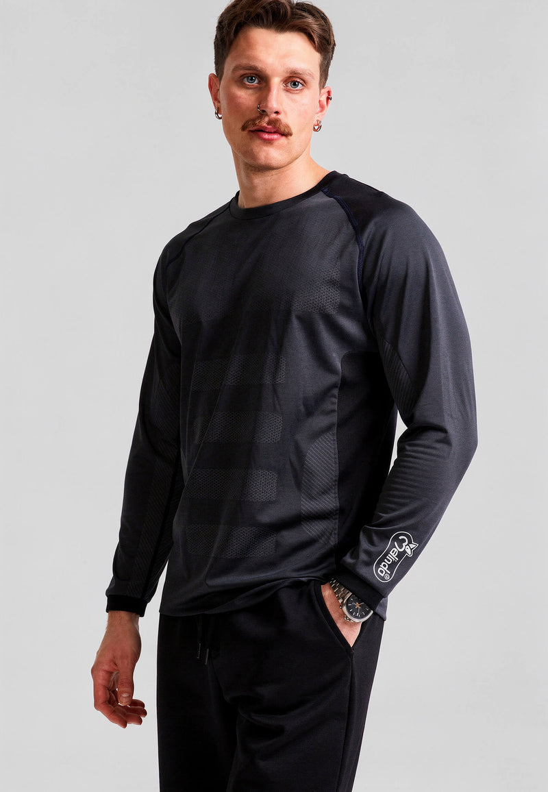 Maglia Termica Melinda Thermo Active, modello uomo, dettaglio ravvicinato