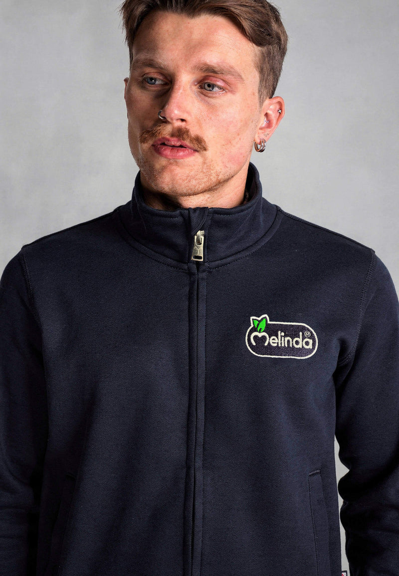 Felpa Melinda Collection, modello uomo, dettaglio