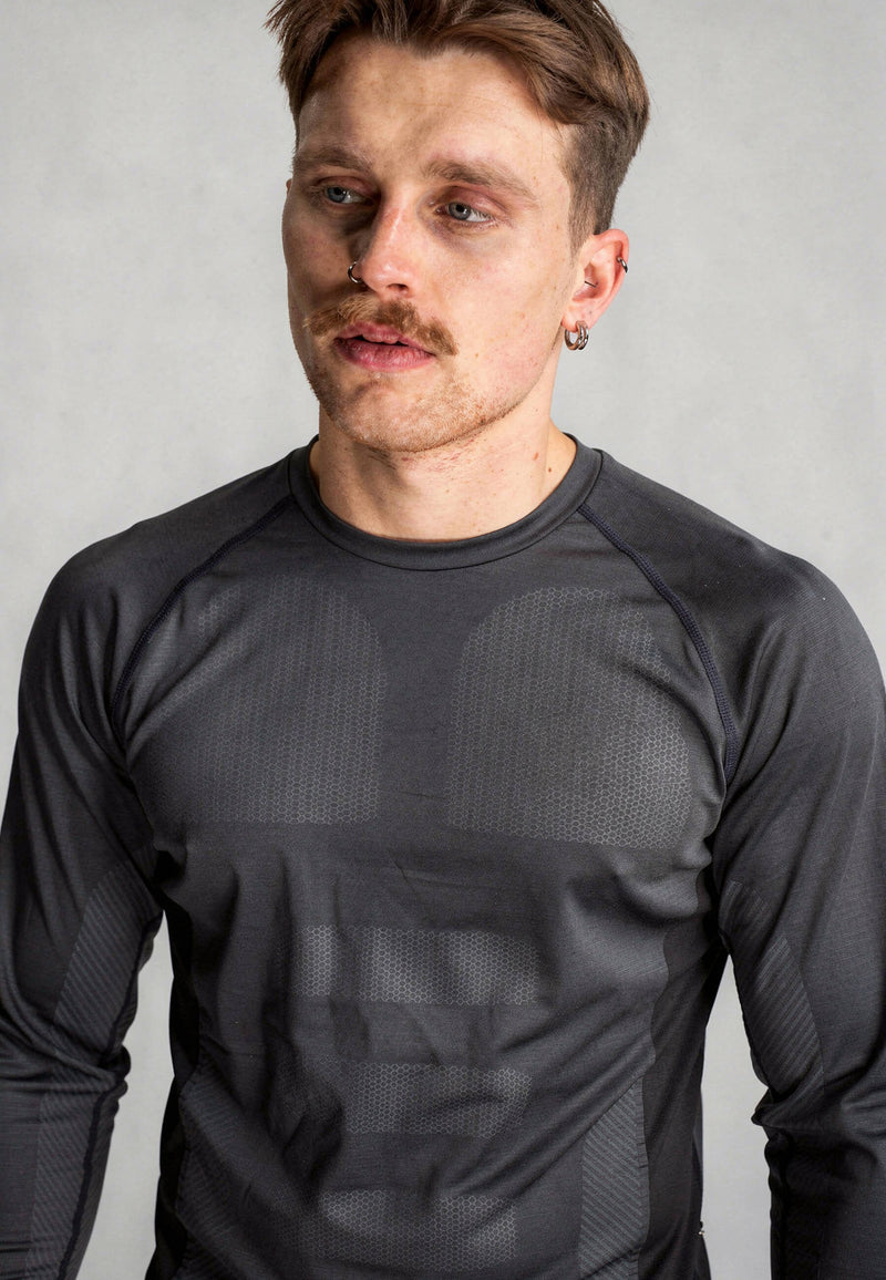 Maglia Termica Melinda Thermo Active, modello uomo, dettaglio