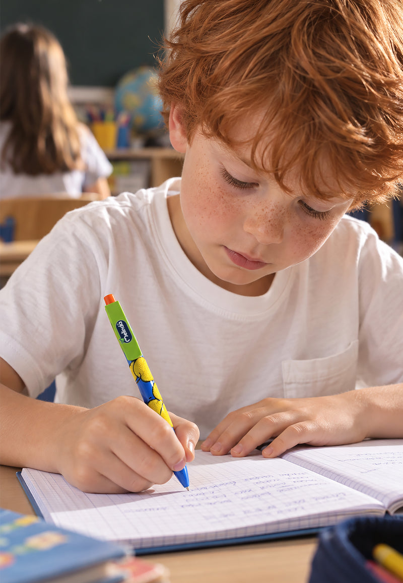 Penna Melinda disegno Mele - bambino che scrive