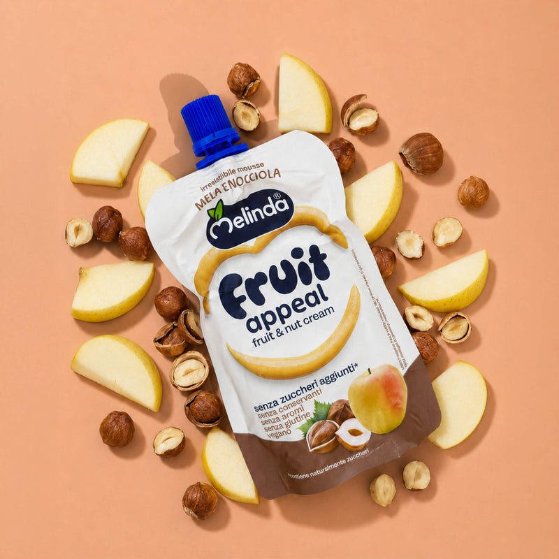 Fruit Appeal da bere Melinda mela e nocciola con mele e nocciole