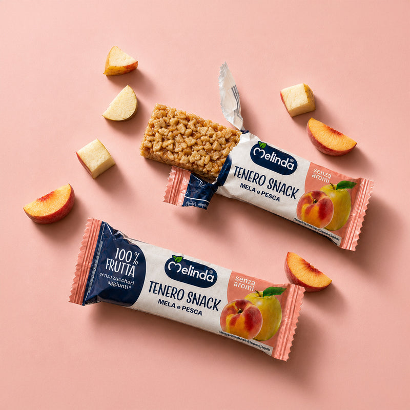 Confezione di Tenero Snack Melinda pesca