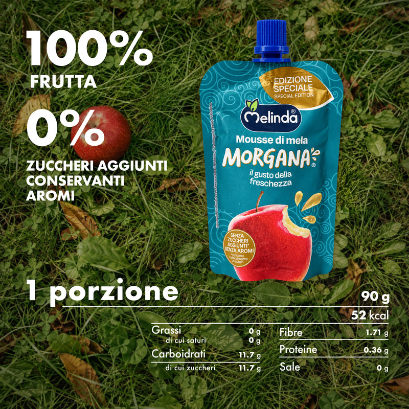 Doypack Morgana Melinda con caratteristiche e valori nutrizionali