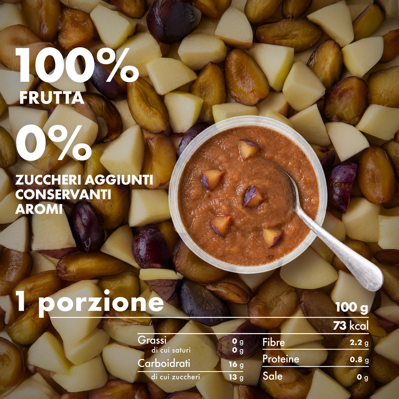 Morsi di Frutta Mela e Prugna - valori nutrizionali